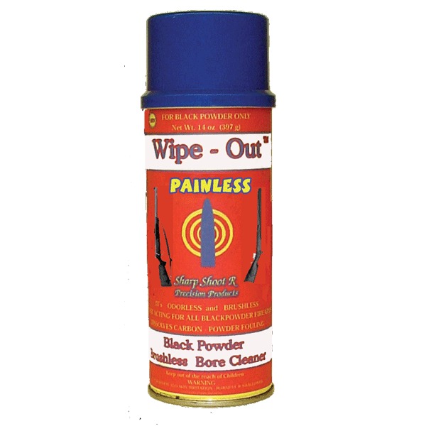 Sharp-Shoot-R Wipeout Painless Black Powder Bore Cleaner 14oz Aerosol