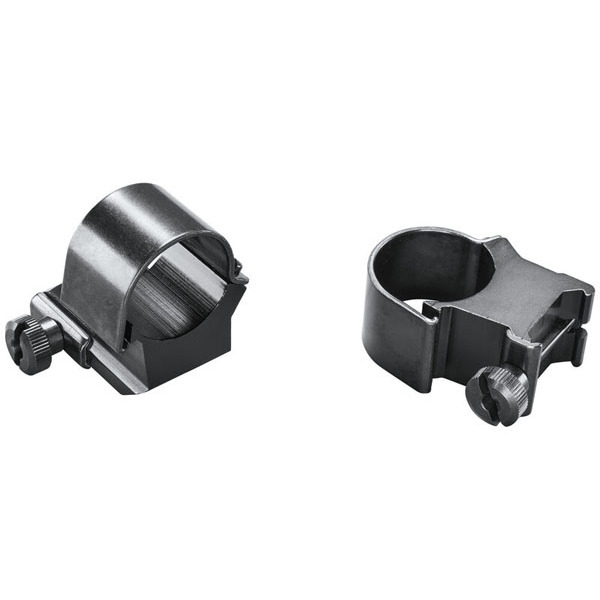 WEAVER RINGS 1" X-HIGH EXT. BLACK DETACH TOP