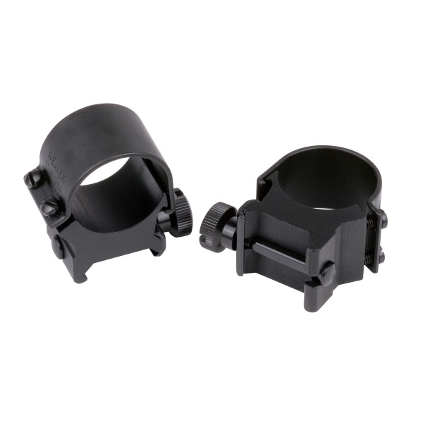 WEAVER RINGS 30MM HIGH MATTE DETACH TOP