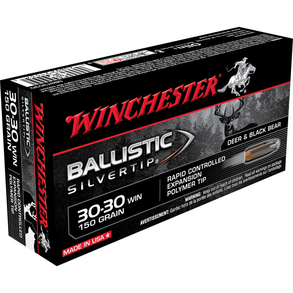 WINCHESTER AMMO 30-30 WINCHESTER 150gr BALLISTIC ST 20/bx 10/cs