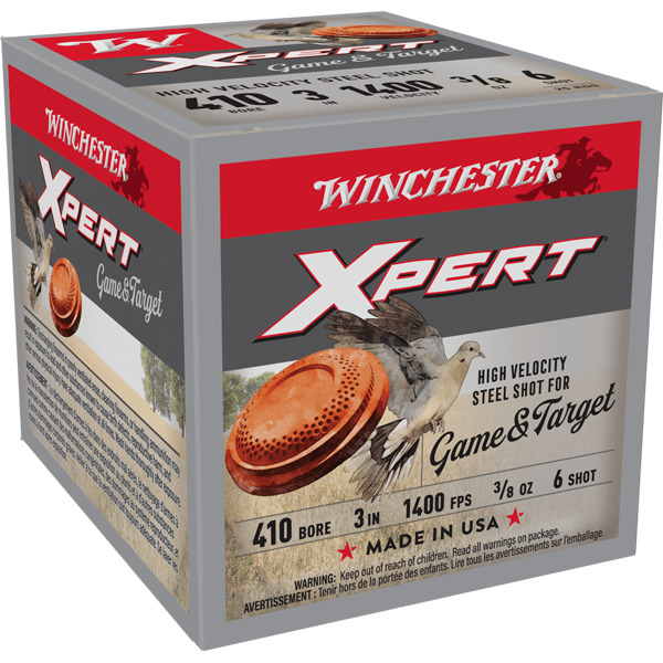 WINCHESTER XPERT STEEL HV 410br 3in 3/8oz #6 25/b 10/c