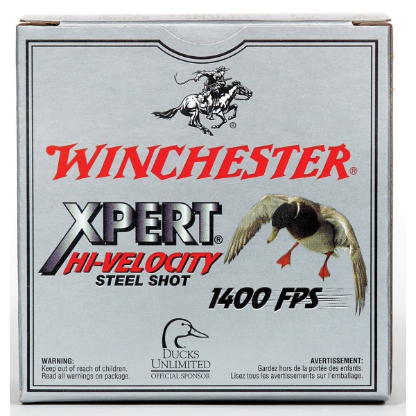 WINCHESTER XPERT STEEL HV 12ga 2.75 1-1/8oz BB 25/b 10/c