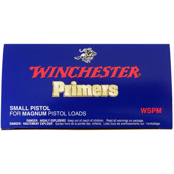 WINCHESTER PRIMER SMALL PISTOL MAGNUM 5000/CASE
