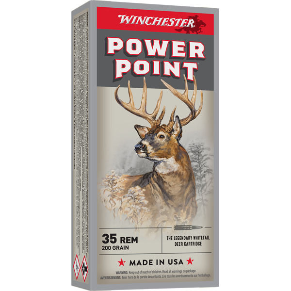 WINCHESTER AMMO 35 REMINGTON SUPER-X 200gr PP 20/bx 10/cs