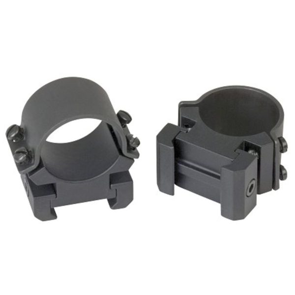 WEAVER SURE GRIP RINGS 1" MATTE MEDIUM 4-SCREW