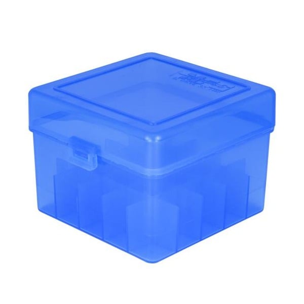 BERRY 12ga to 3.5" HINGED TOP BOX 25-RND BLUE 50/cs