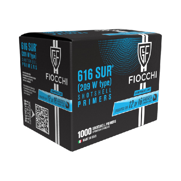FIOCCHI PRIMER 209 SHOT- SHELL 1000/BOX
