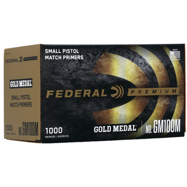 FEDERAL PRIMER SMALL PISTOL MATCH 1000/BOX