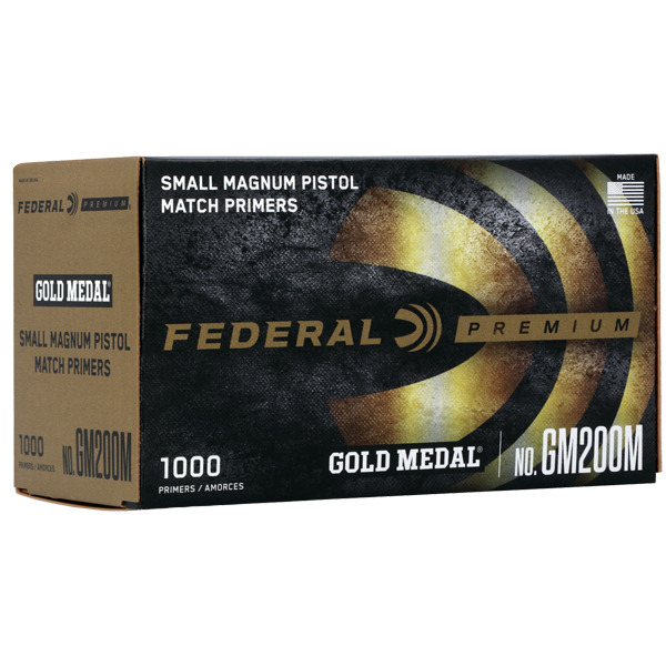 FEDERAL PRIMER SMALL PISTOL MAGNUM MATCH 1000/BOX