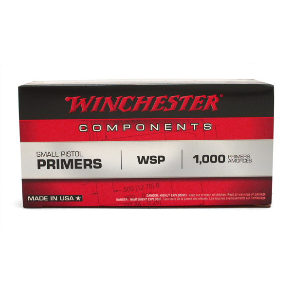 WINCHESTER PRIMER SMALL PISTOL 1000/BOX