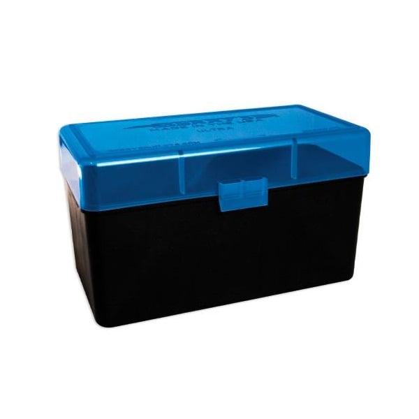 BERRY ULTRA MAG HINGE-TOP BOX 50rd BLUE/BLK 30/cs