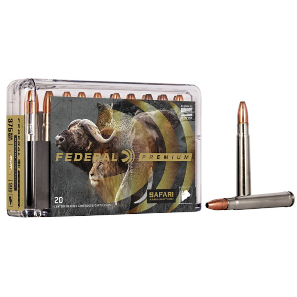 FEDERAL AMMO 375 H&H 300gr SWIFT AF (C/S) 20/b 10/c