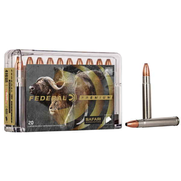 FEDERAL AMMO 416 REMINGTON 400gr SWIFT AF (C/S) 20/b 10/c