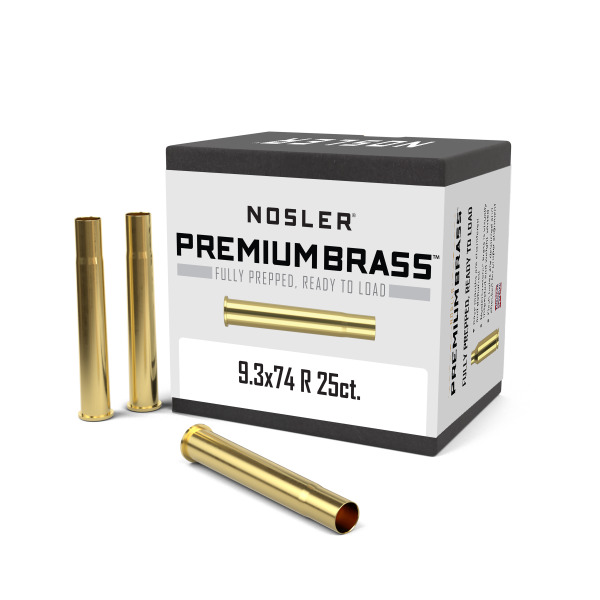 Nosler Brass 9.3x74R Unprimed Box of 25