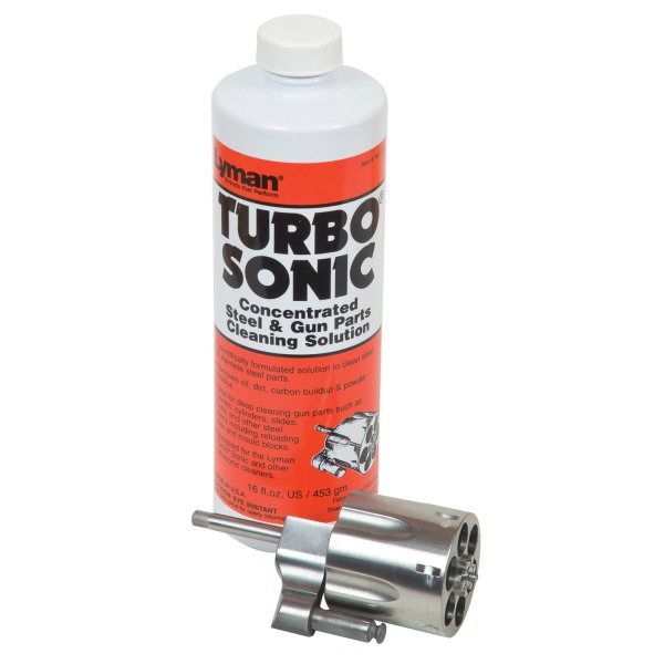 LYMAN TURBO SONIC GUN PARTS CLEANING 16oz 6/cs