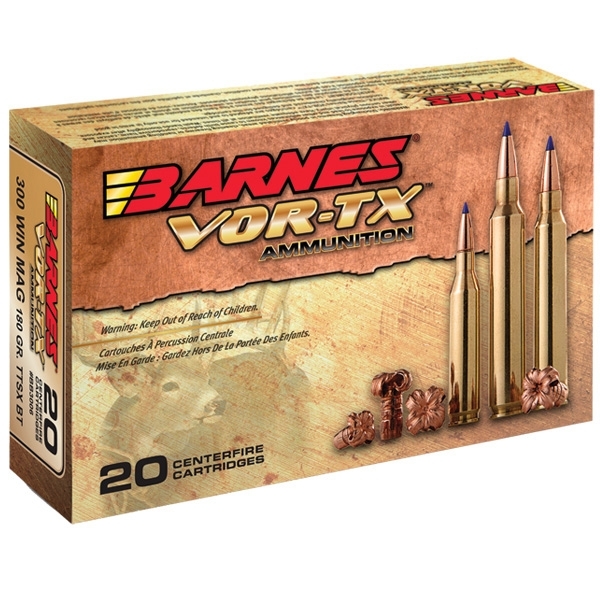 BARNES AMMO 300 WSM 150gr TTSX-BT VOR-TX 20/b 10/c