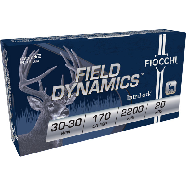 FIOCCHI AMMO 30-30 WINCHESTER 170gr FSP 20/bx 10/cs