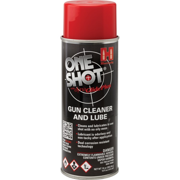 HORNADY ONE-SHOT GUN CLEANER 10oz AEROSOL 6/CS