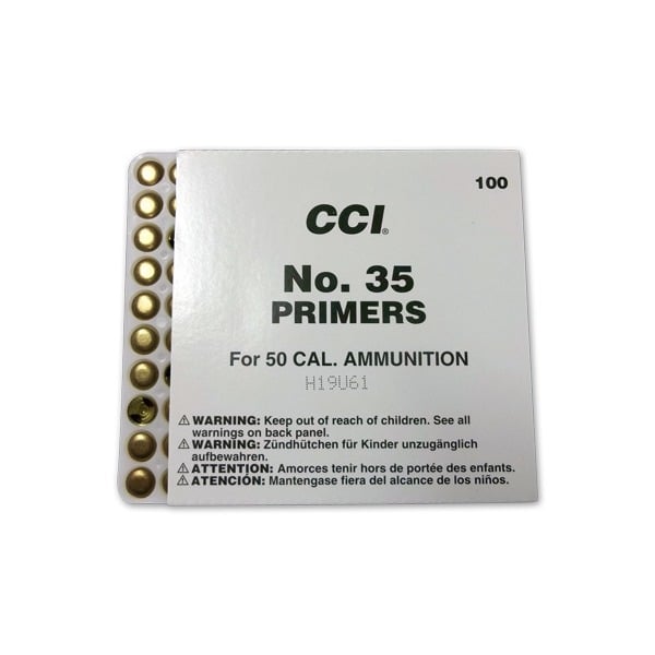 CCI PRIMER 35 50cal BMG *0320* 500/BOX - Graf &amp; Sons