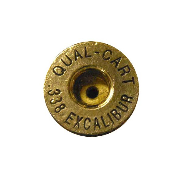 QUALITY CARTRIDGE BRASS 338 EXCALIBUR UNPRIMED 20/BAG