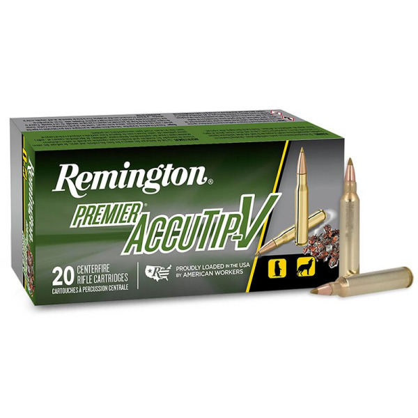 REMINGTON AMMO 204 RUGER 32gr AccuTip-V 20/bx 10/cs