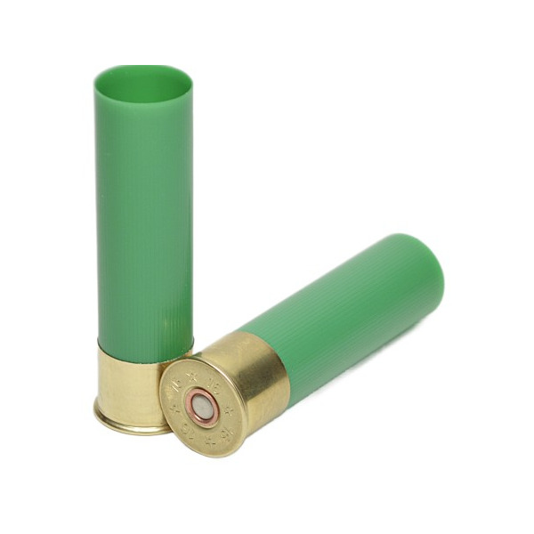 CHEDDITE HULL 16ga 2.75" 16mm PRIMED GREEN 100/bag