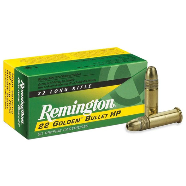 REMINGTON AMMO 22LR 36gr HP HI-VELOCITY 50/bx 100/cs
