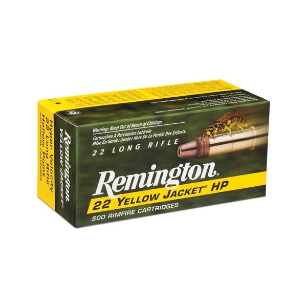 REMINGTON AMMO 22LR 33gr TCHP YELLOW JACKET 50/b 100/c