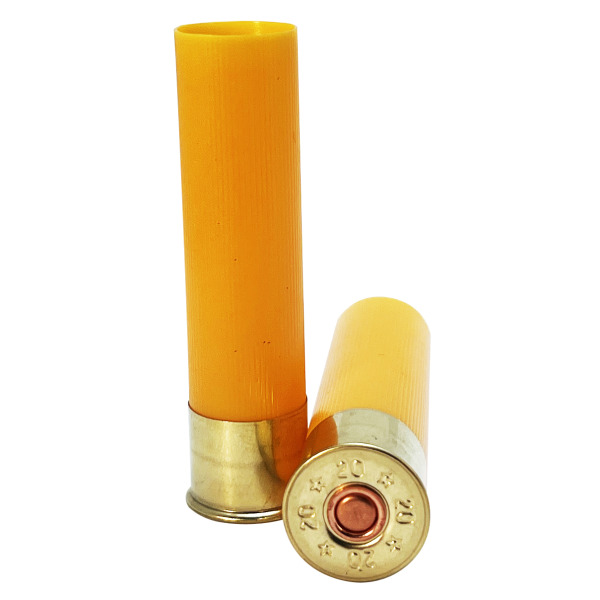 CHEDDITE HULL 20ga 2.75" 16mm PRIMED YELLOW 100/bag