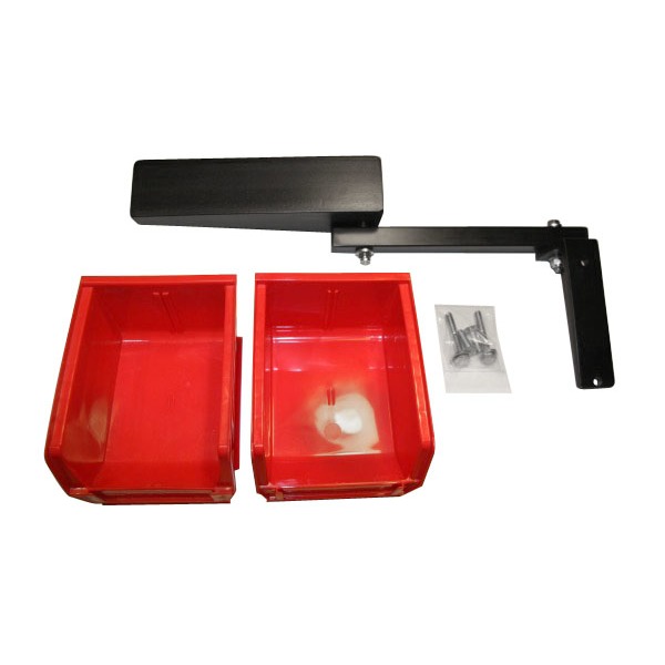 InLine Fab Double Component Tray System for Hornady LNL AP w/ Red Bins