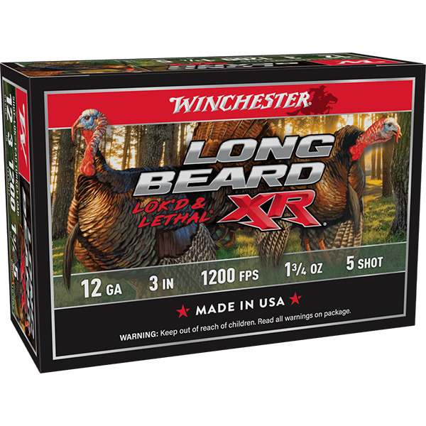 WINCHESTER AMMO 12ga 3" 1-3/4oz #5 LONG BEARD XR 10b