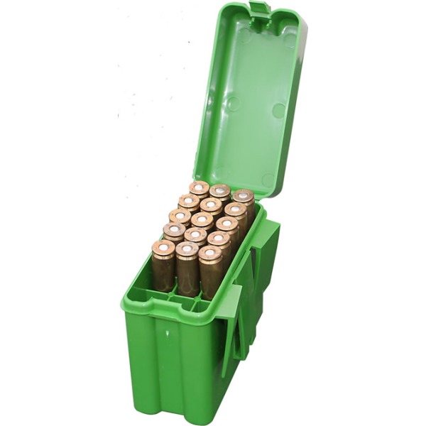MTM RIFLE FLIP-TOP 20rd 222-222MAG/GREEN 24/CS