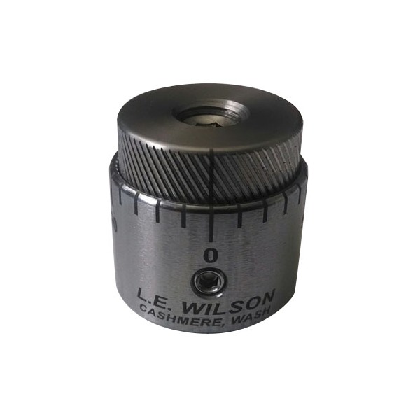 WILSON BULLET SEATER CAP MICRO ADJUST STAINLESS