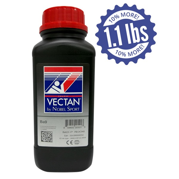 Nobel Sport Vectan BA-9 Smokeless Powder 1.1 Pound