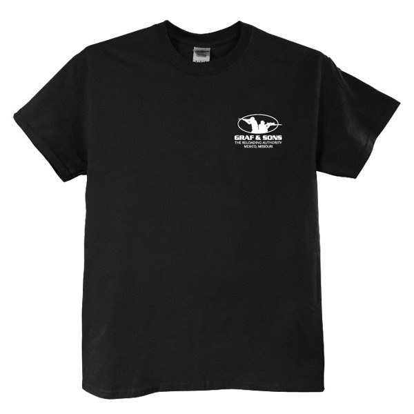 GRAF & SONS T-SHIRT BLACK LARGE