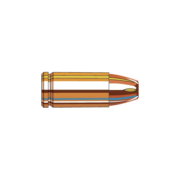 HORNADY AMMO 9MM +P 124gr XTP AM. GUNNER 25/BX 10/CS