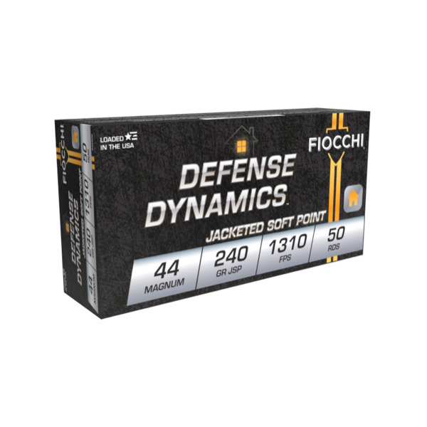 FIOCCHI AMMO 44 MAG 240gr JSP 50/bx 10/cs
