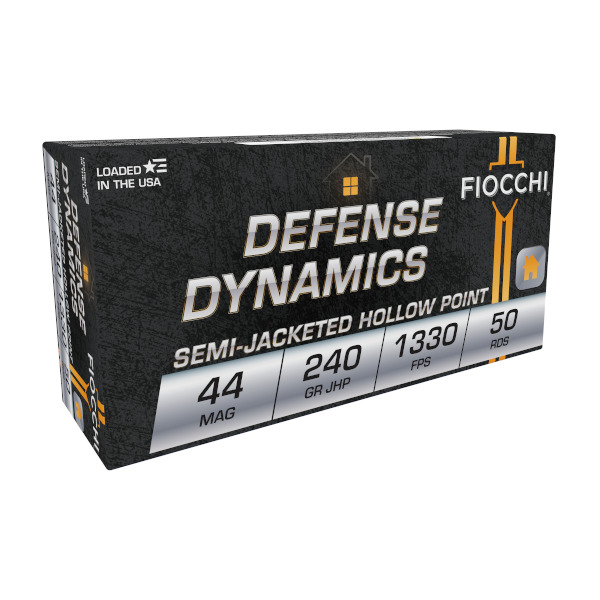 FIOCCHI AMMO 44 MAG 240gr JHP 50/bx 10/cs