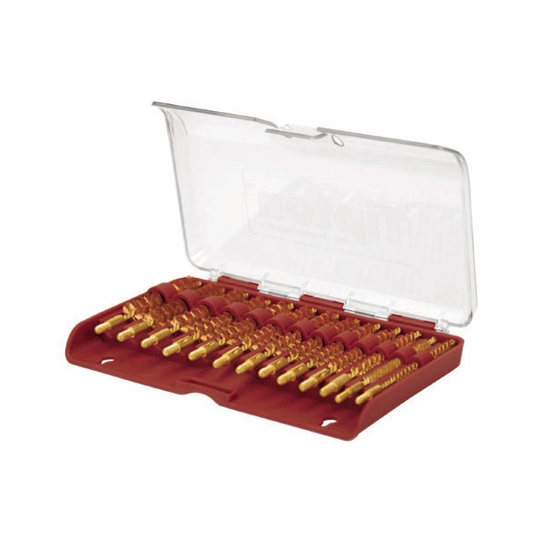TIPTON BEST RIFLE BORE BRUSH SET BRONZE 13 PIECE