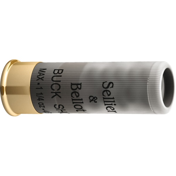 SELLIER & BELLOT BUCK 12ga 2.75" #4 1-1/4oz 27-pel 10/b 25/c