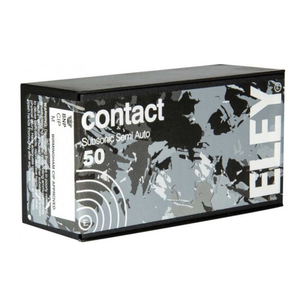 ELEY AMMO 22LR 42gr LDRN CONTACT S/A 50/bx 100/cs