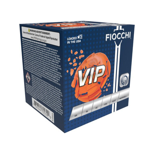 FIOCCHI AMMO 20ga 2.75" VIP 1200fps 7/8 #8 25b 10c