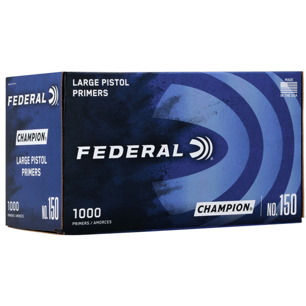 FEDERAL PRIMER LARGE PISTOL 5000/CASE
