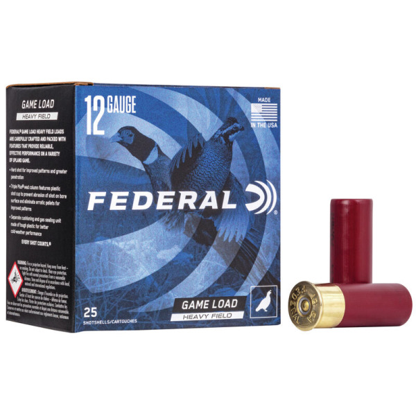 FEDERAL AMMO 12ga 2.75" 3.25d 1.25oz #5 25/bx 10/cs