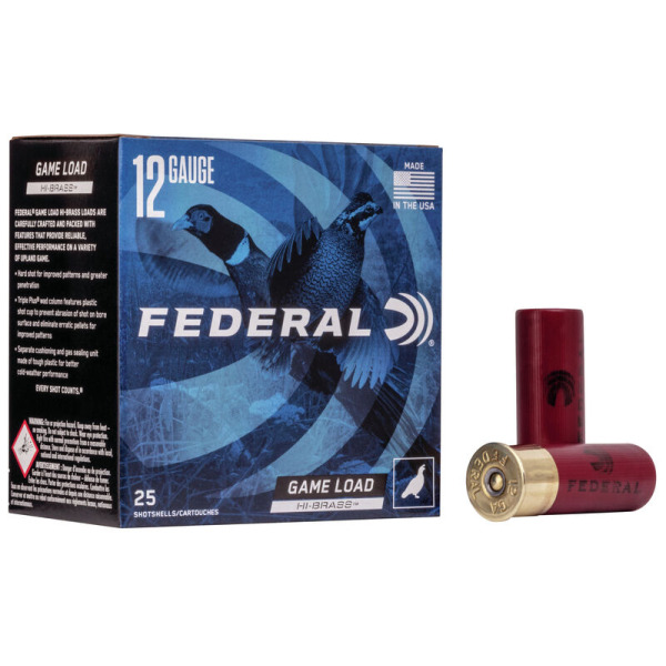 FEDERAL AMMO 12ga 2.75" 3.75d 1.25oz #7.5 25/bx 10/cs