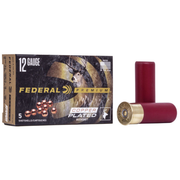 FEDERAL BUCK 12ga 2.75" MAXd 00-9pellet 5/bx 50/cs