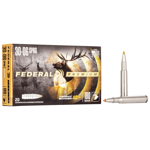 FEDERAL AMMO 30-06 SPR. 180gr TBT (V/S) 20/bx 10/cs