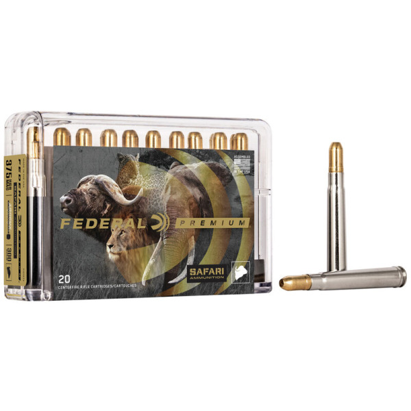FEDERAL AMMO 375 H&H 300gr TS SOLID (C/S) 20/bx 10/cs