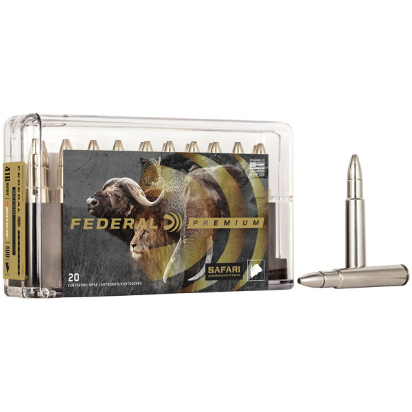 FEDERAL AMMO 416 RIGBY 400gr TBBC (C/S) 20/bx 10/cs