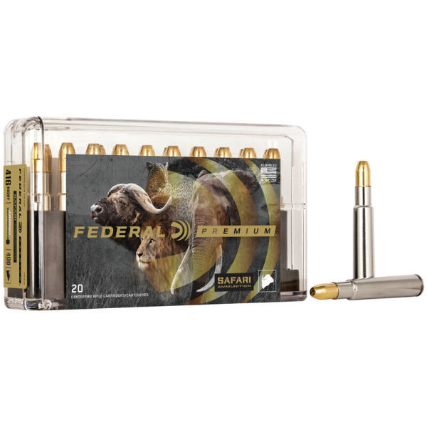 FEDERAL AMMO 416 RIGBY 400gr TS SOLID (C/S) 20/b 10/c
